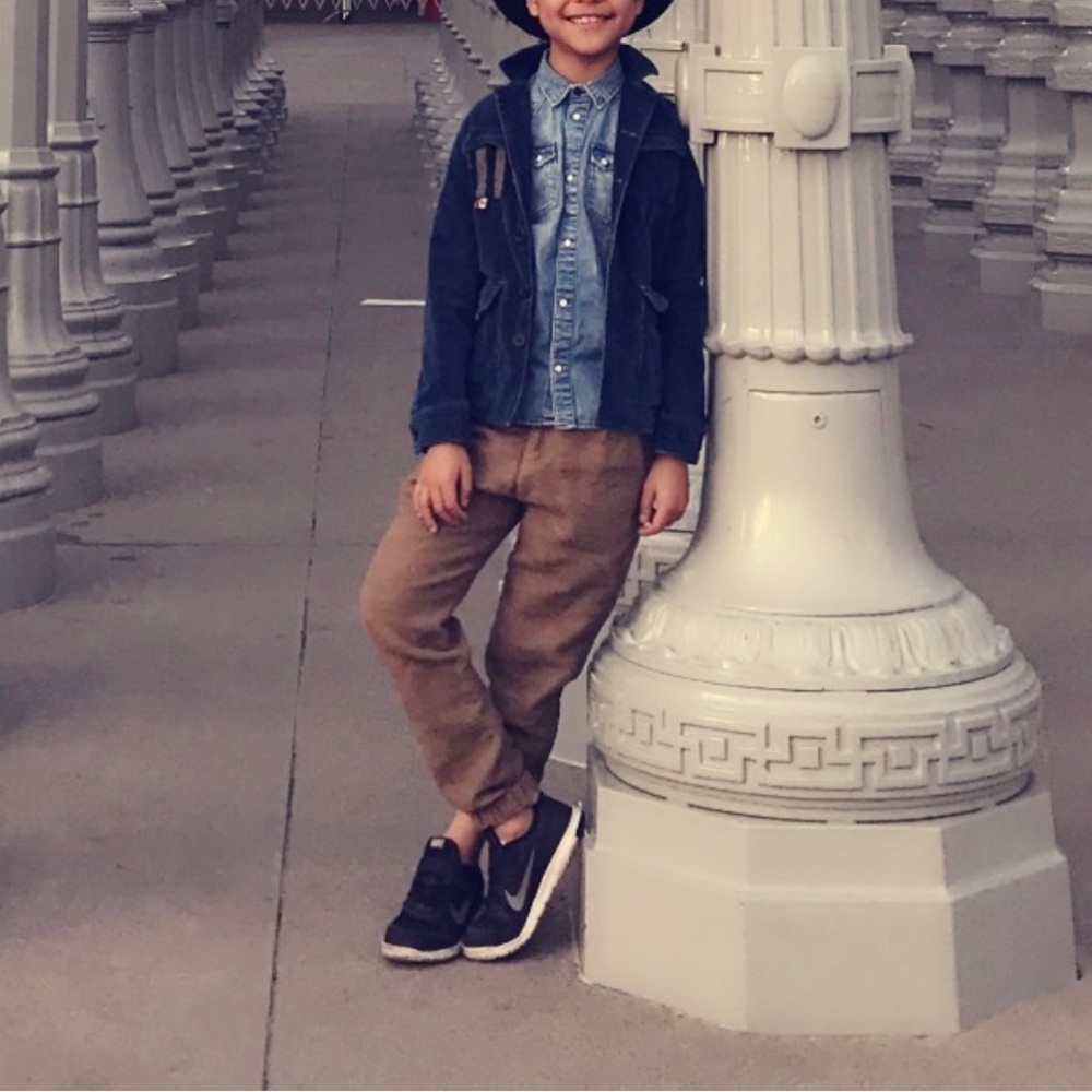 LA MINIATURA KIDS BUTTON UP JACKET - Picture 4 of 4